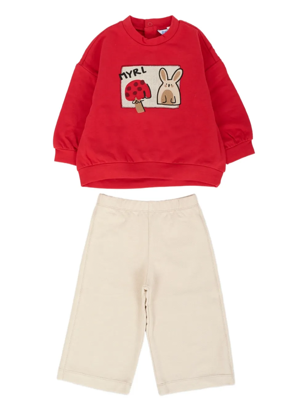 Mayoral Graphic-print Tracksuit In Red