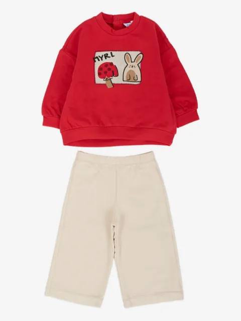 Mayoral graphic-print tracksuit