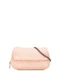 Bottega Veneta Pre-Owned 2012-2025 Mini Nappa Intrecciato Expandable Chain crossbody bag - Brown