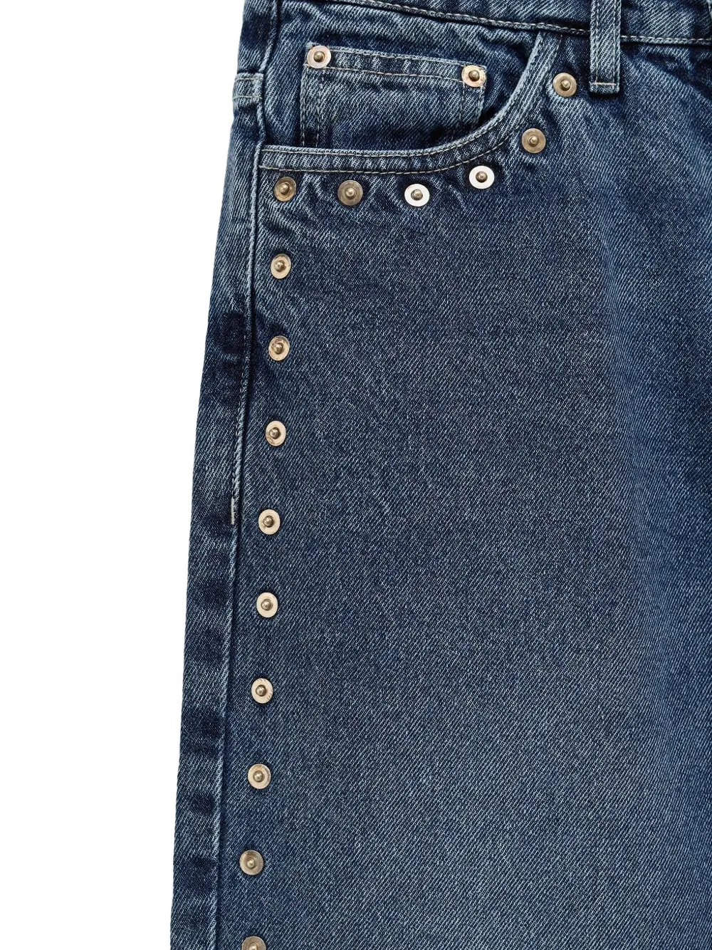 Paloma Wool Crowd Studded Jeans In Blue
