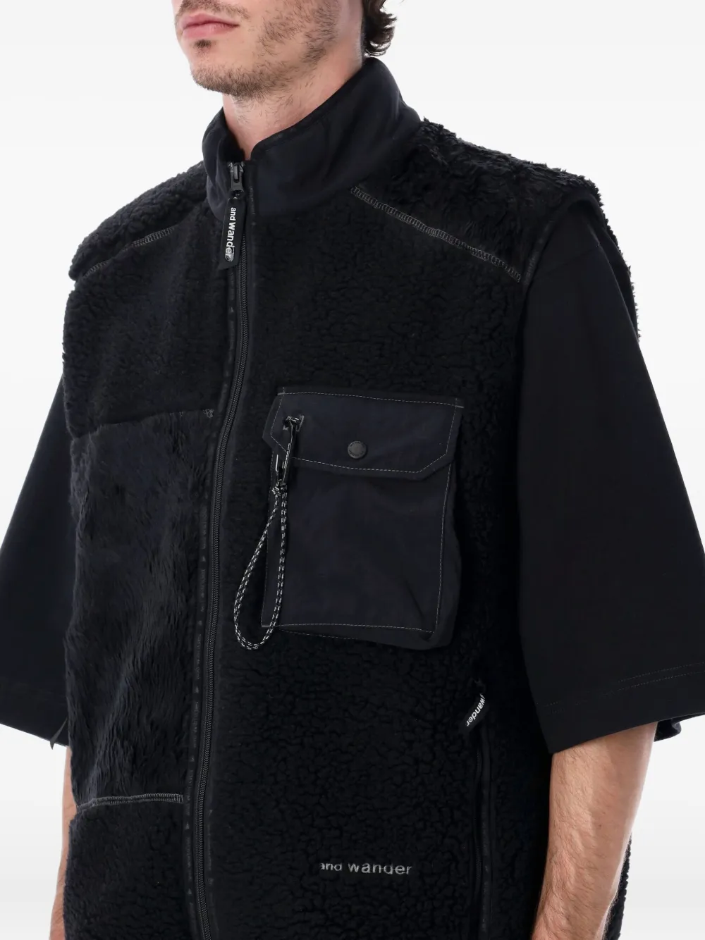 and Wander Bodywarmer Zwart