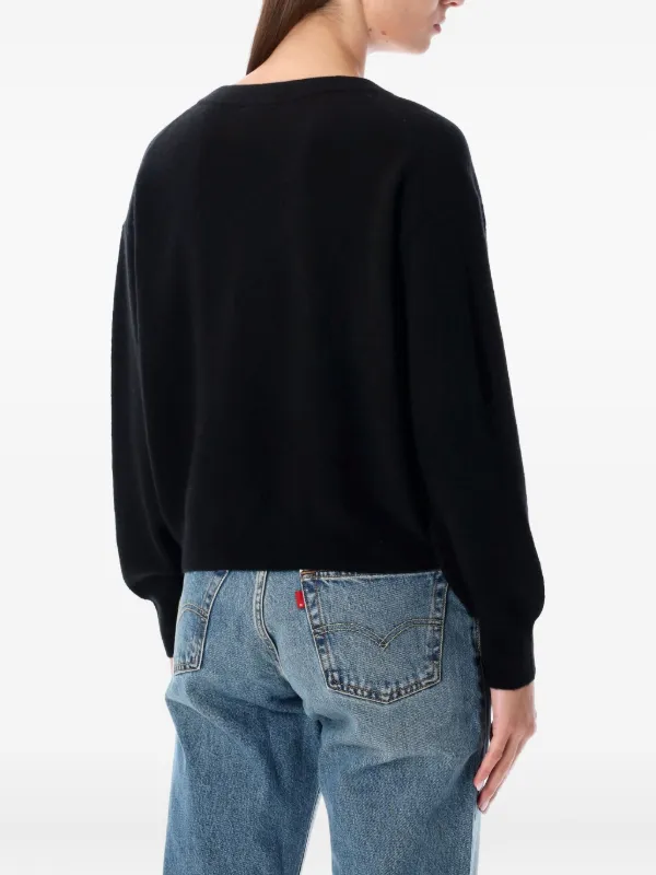 AMERI VINTAGE バンテージVネックニット American Vintage Vネック ニットウェア | ブラック | FARFETCH JP