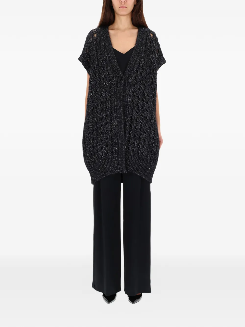 Herno ショートスリーブ トップ | カーディガン | Image 2