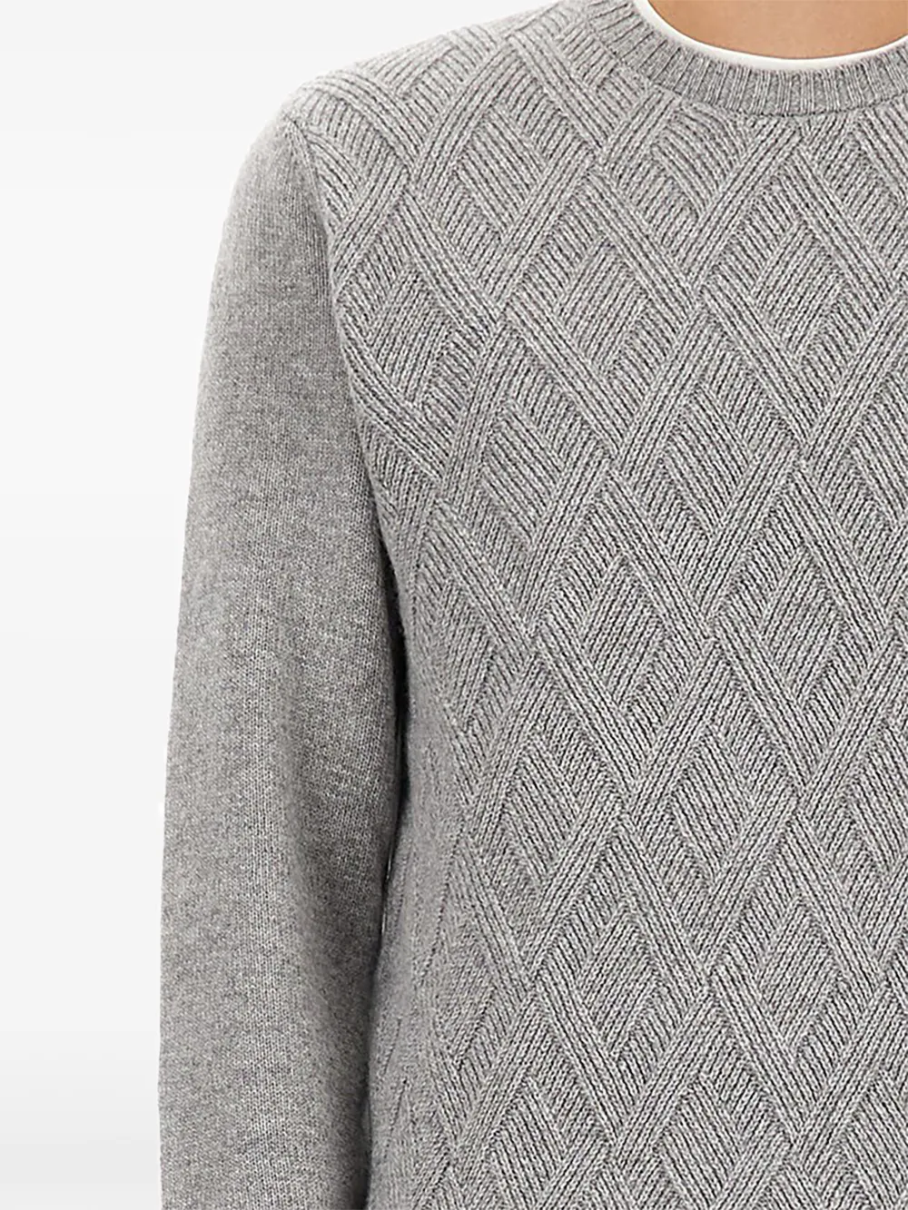 Herno diamond-pattern sweater | Knitted Sweaters | Image 2