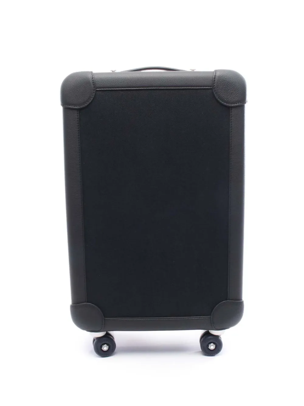 Hermès Pre-Owned 2022 Toile H and Taurillon Regate RMS Cabin Suitcase travel bag | Black | Image 1