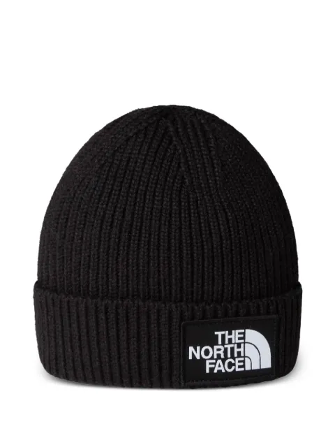The North Face Kids logo-patch beanie