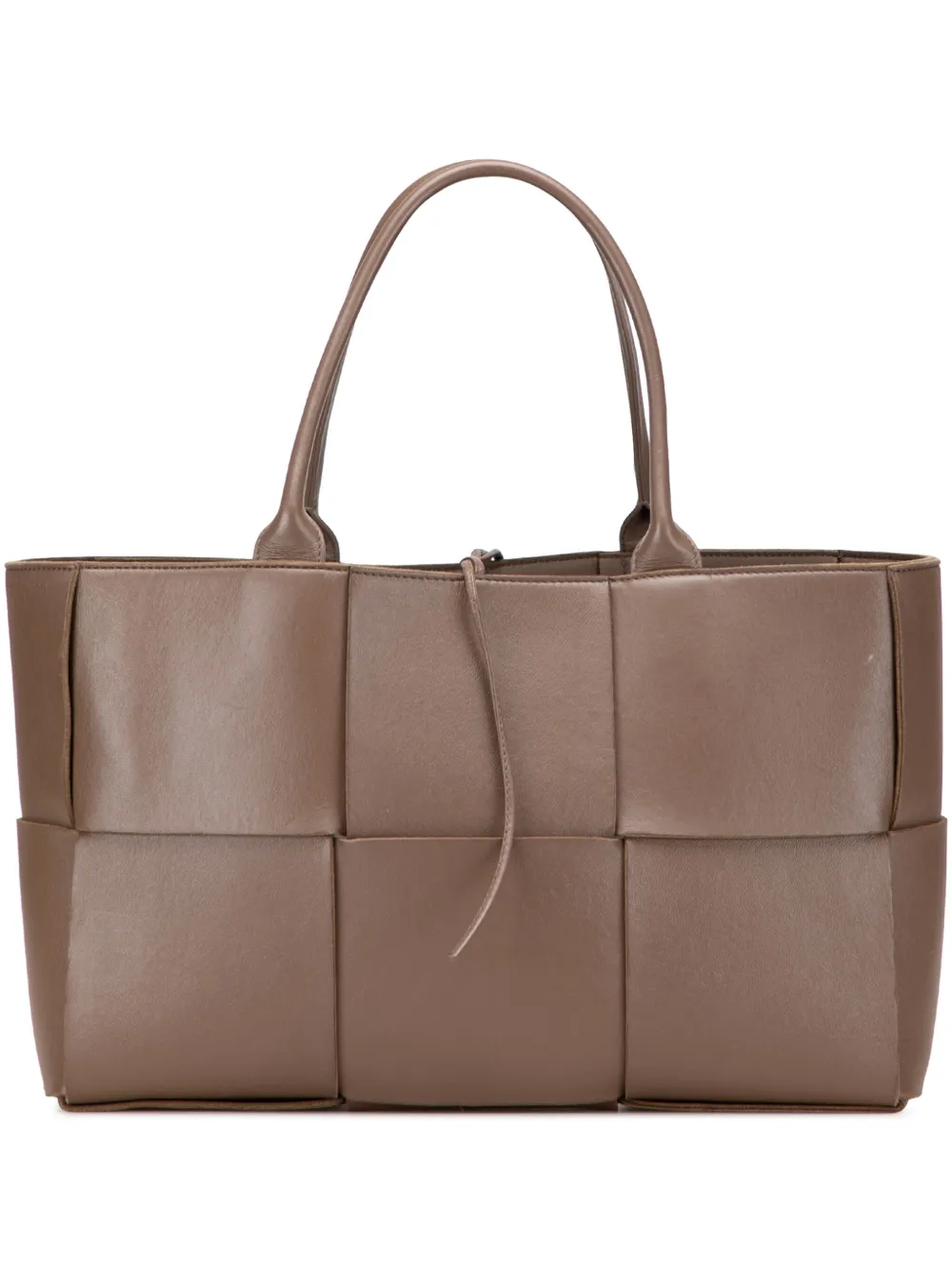 Bottega Veneta Pre-Owned 2012-2025 ミディアム ナッパ マキシ イントレチャート アルコ トートバッグ - Bottega Veneta Pre-Owned 2012-2025 ミディアム ナッパ マキシ イントレチャート アルコ トートバッグ -