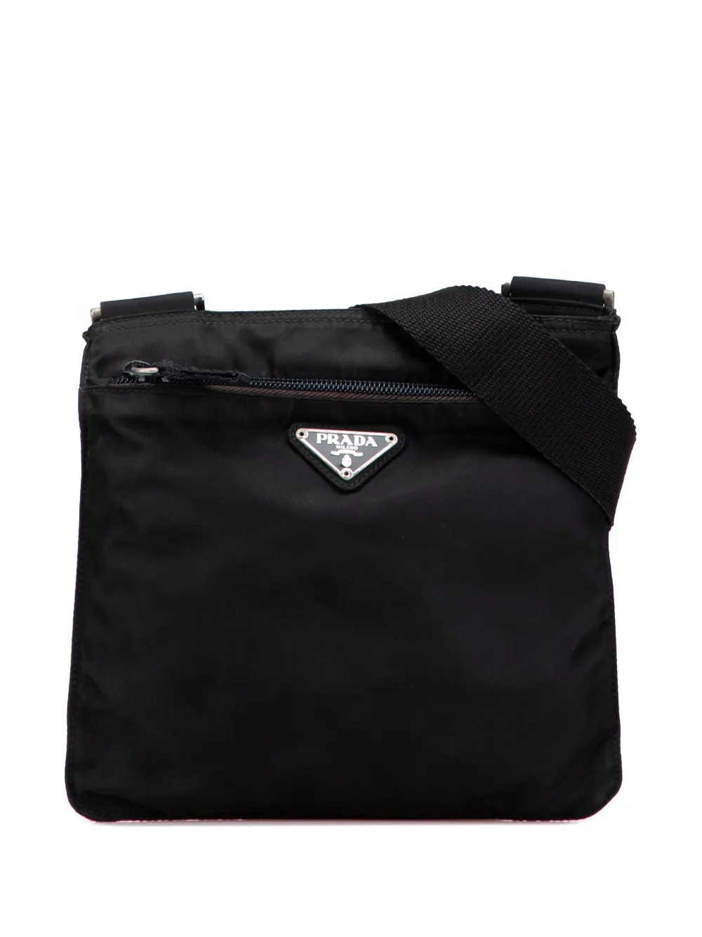 Prada Pre-Owned 2000-2013 Tessuto Zip Top crossbody bag | Black | Image 1