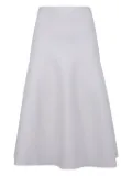 D.Exterior A-line skirt - White