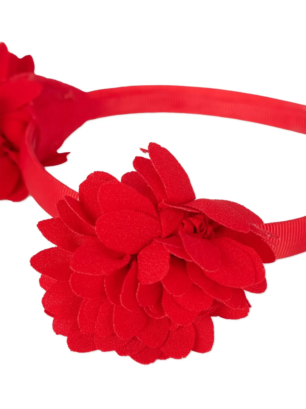 Mayoral Flower-embellished Headband In Red