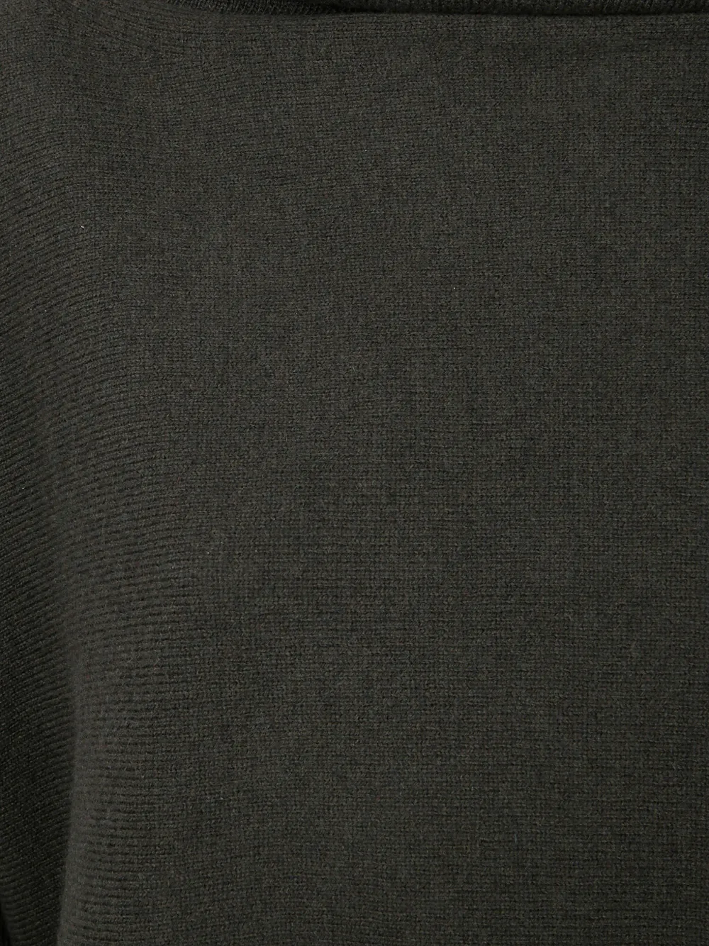 D Exterior Turtleneck Long-sleeved Sweater In Gray