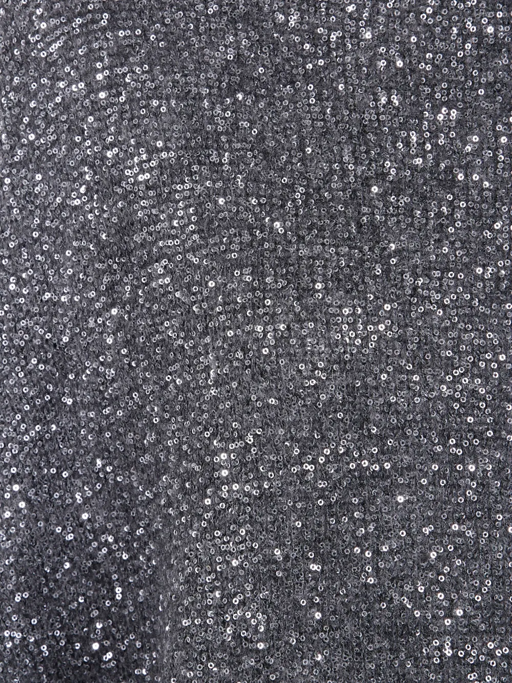 D Exterior D.exterior Soft Sequins Cape In Gray