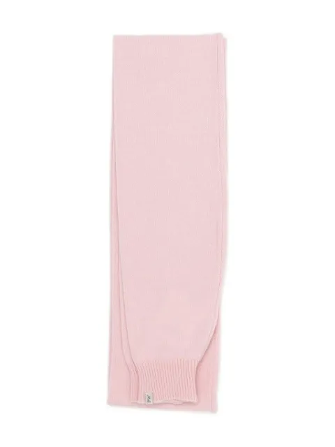 Paloma Wool ribbed-trim scarf