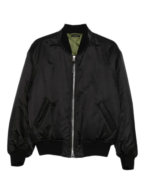 TOM FORD chamarra bomber de seda