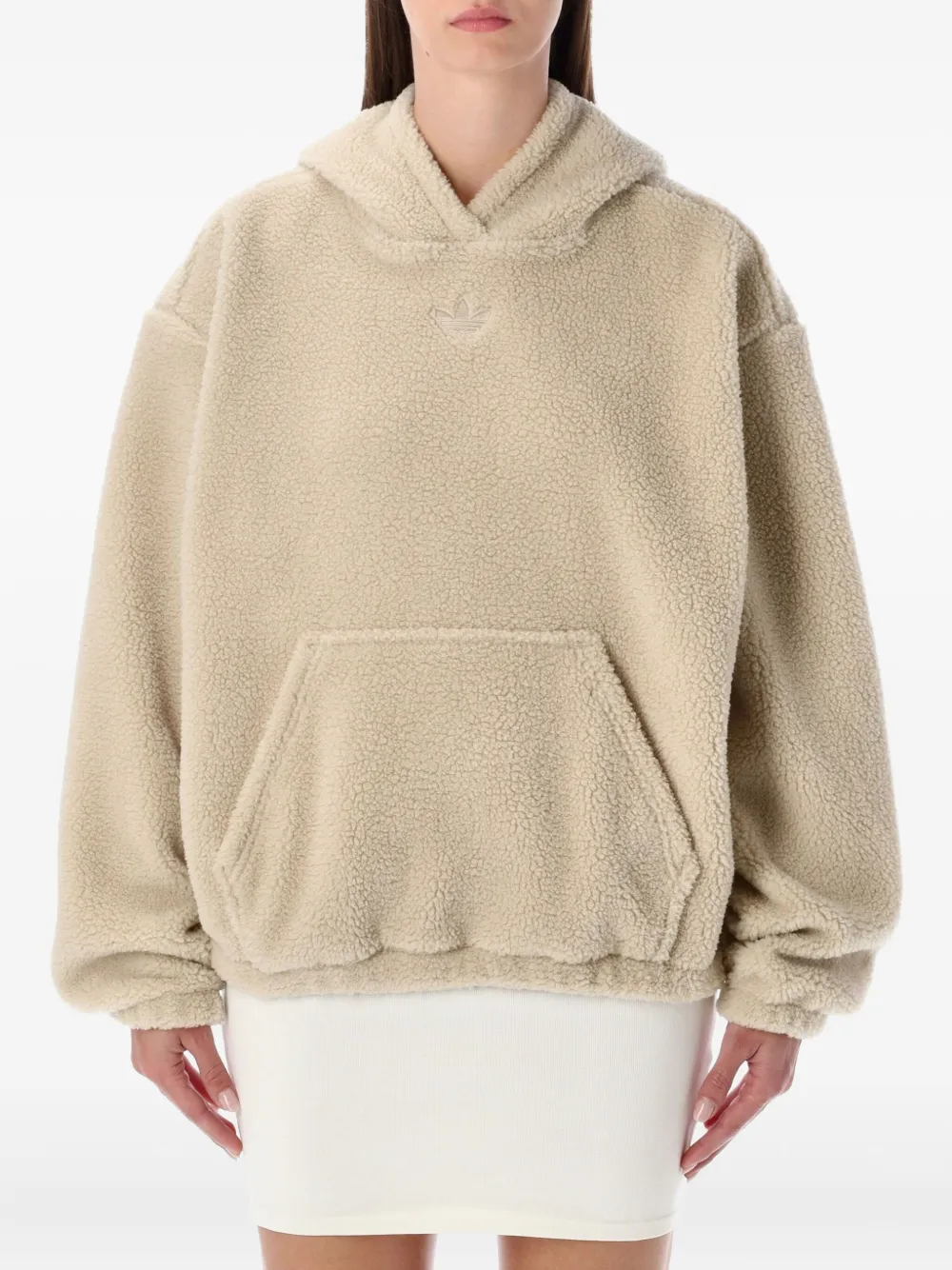 adidas Cappotto JW6061 con cappuccio - Toni neutri