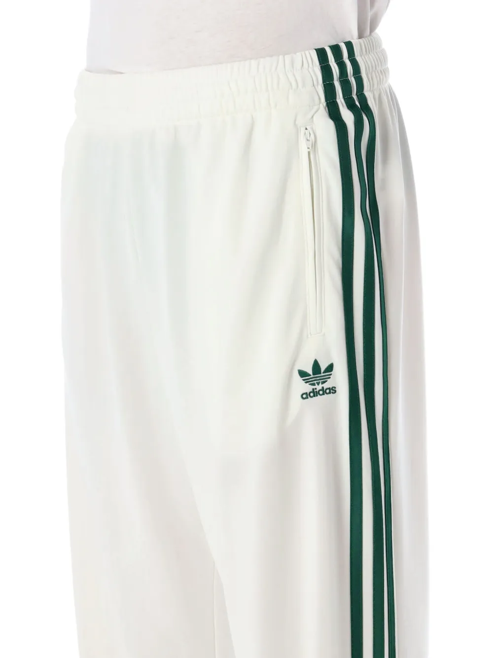 Adidas Originals Firbird Adicolor Striped Track Pants In White
