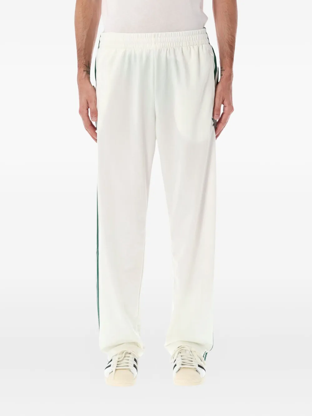 adidas Originals Firbird Adicolor striped track pants | White | Image 1