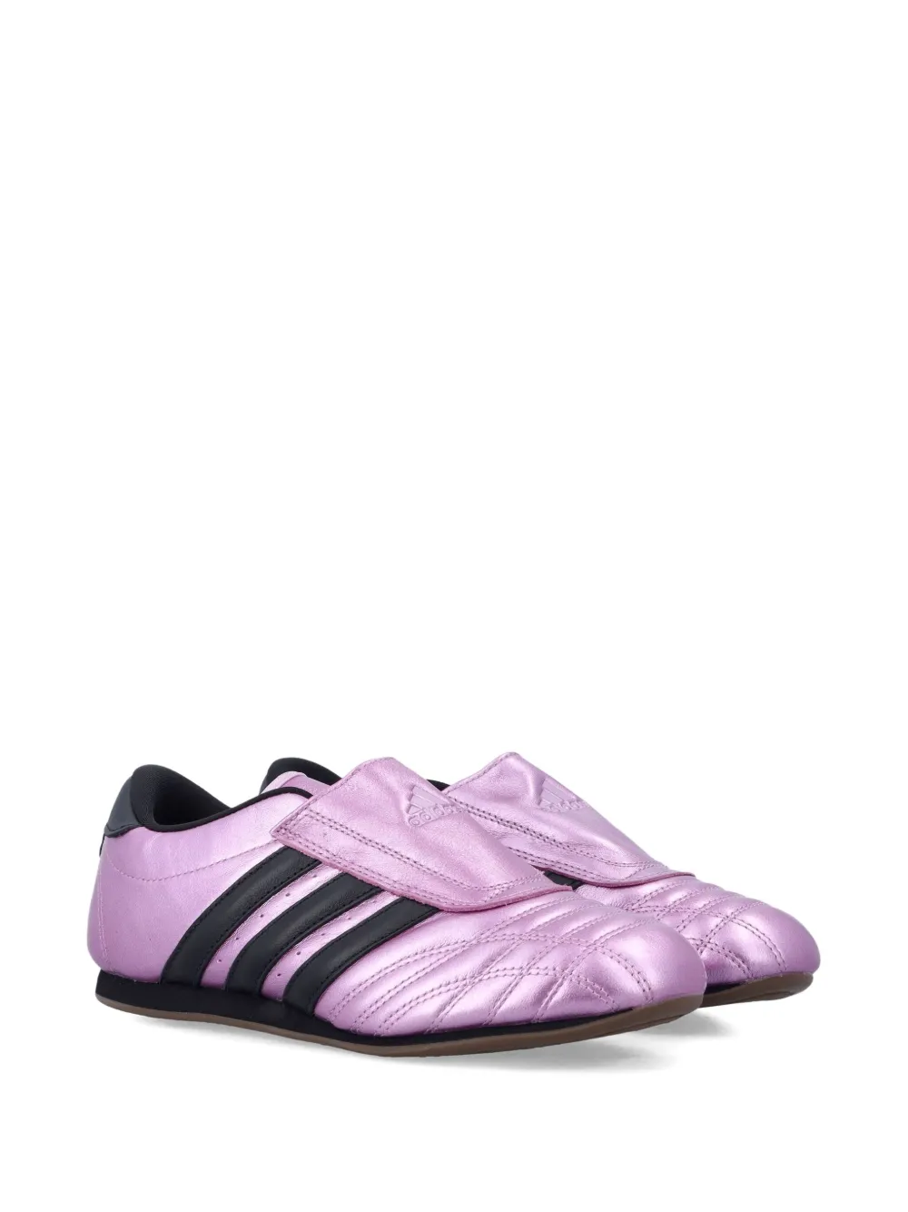 adidas Taekwondo gestreepte slip-on sneakers Roze