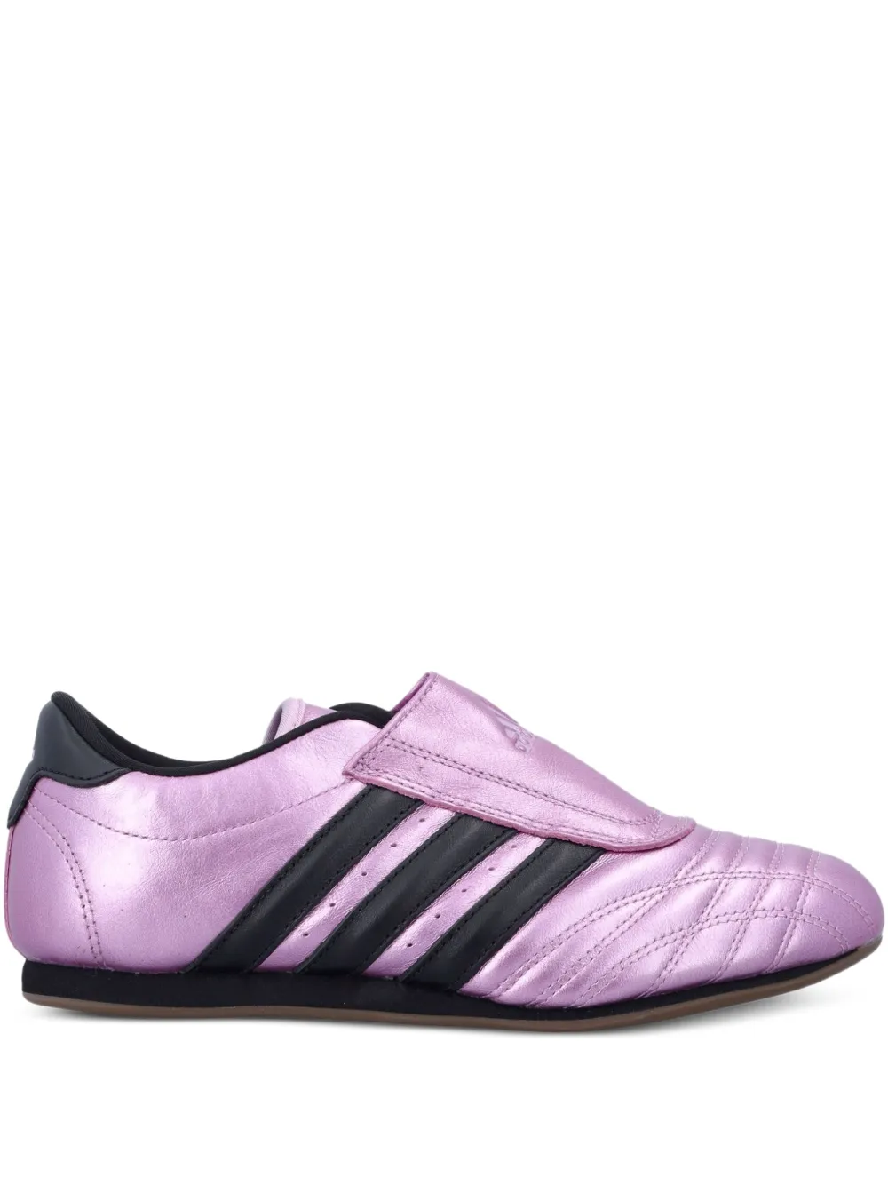 adidas Taekwondo gestreepte slip-on sneakers Roze
