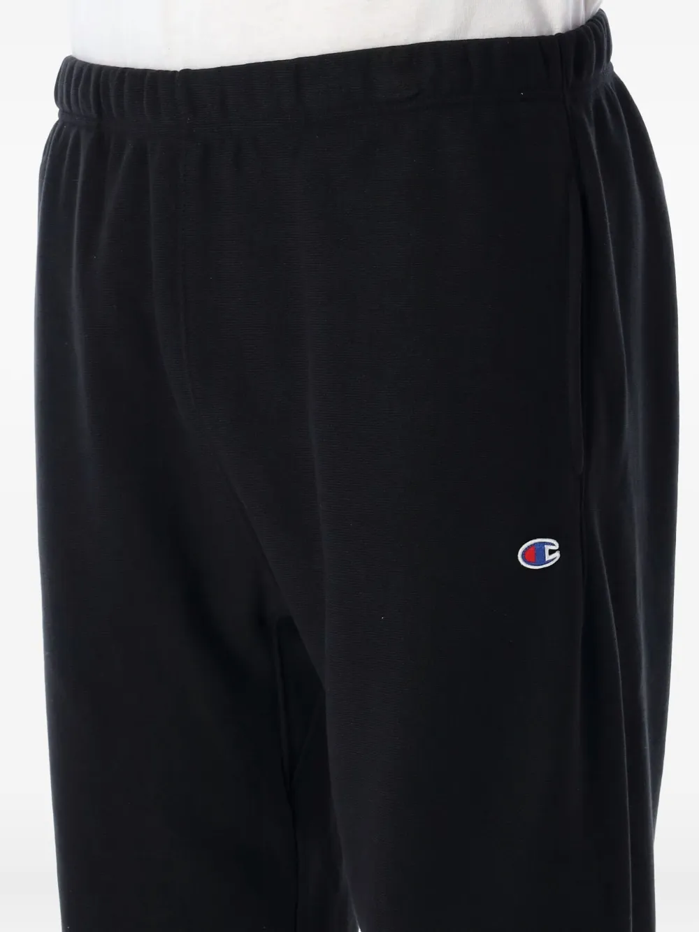  Champion Logo-patch Track Pants - Black 