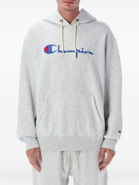 Champion embroidered-logo hoodie