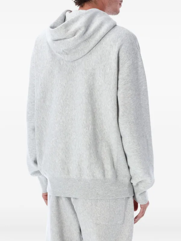 Champion embroidered-logo Hoodie | Grey | FARFETCH ZA