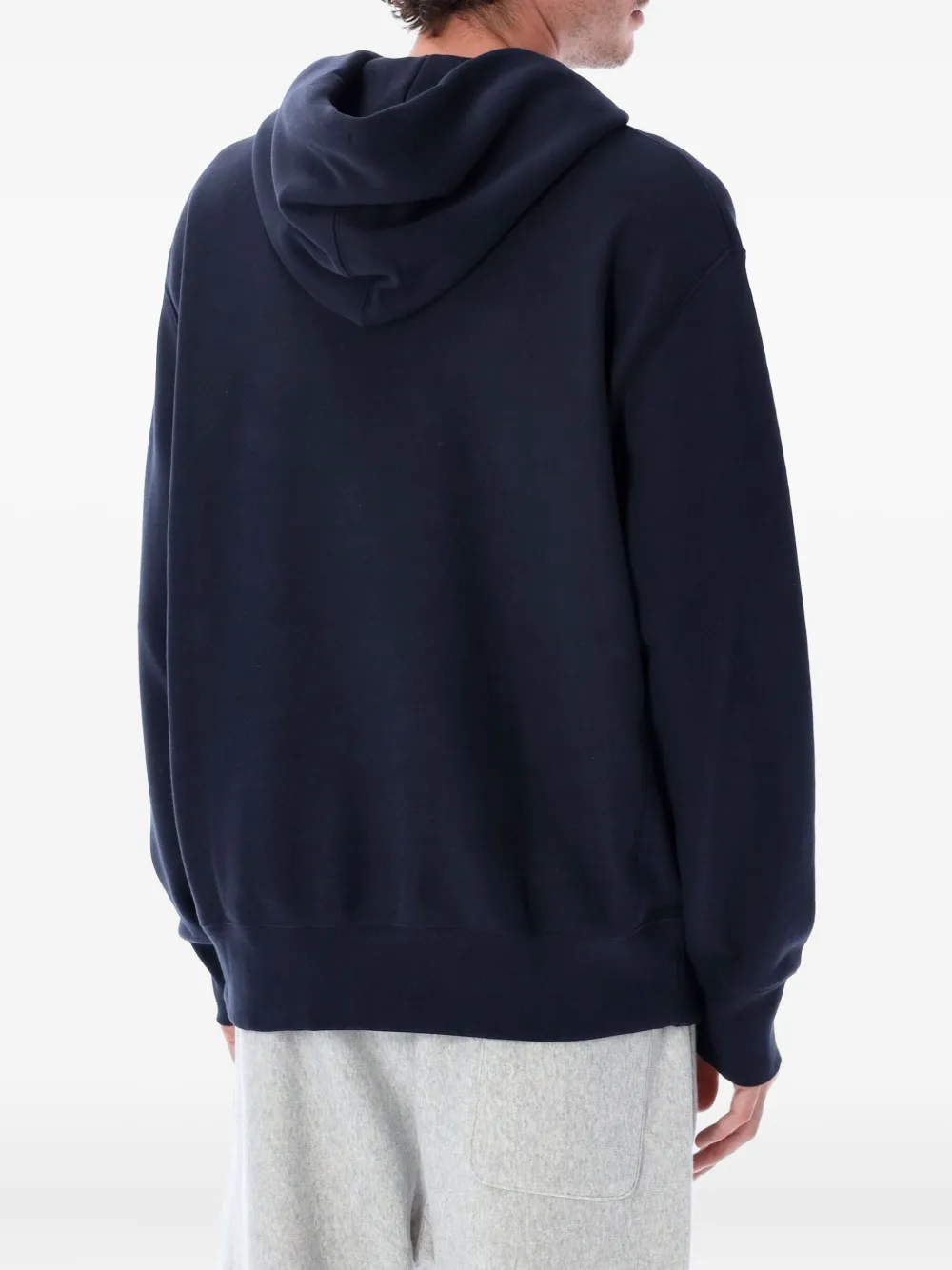 Champion Hoodie met geborduurd logo Blauw