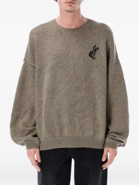 FEAR OF GOD ESSENTIALS embroidered crew-neck sweater