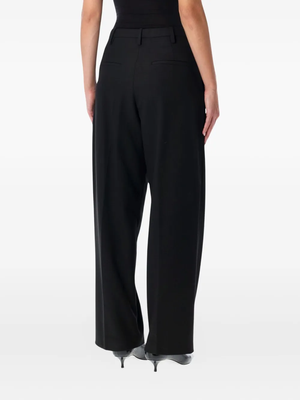 By Malene Birger pleated trousers - Zwart