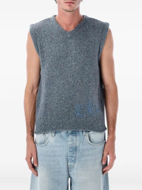 ERL V-neck logo vest