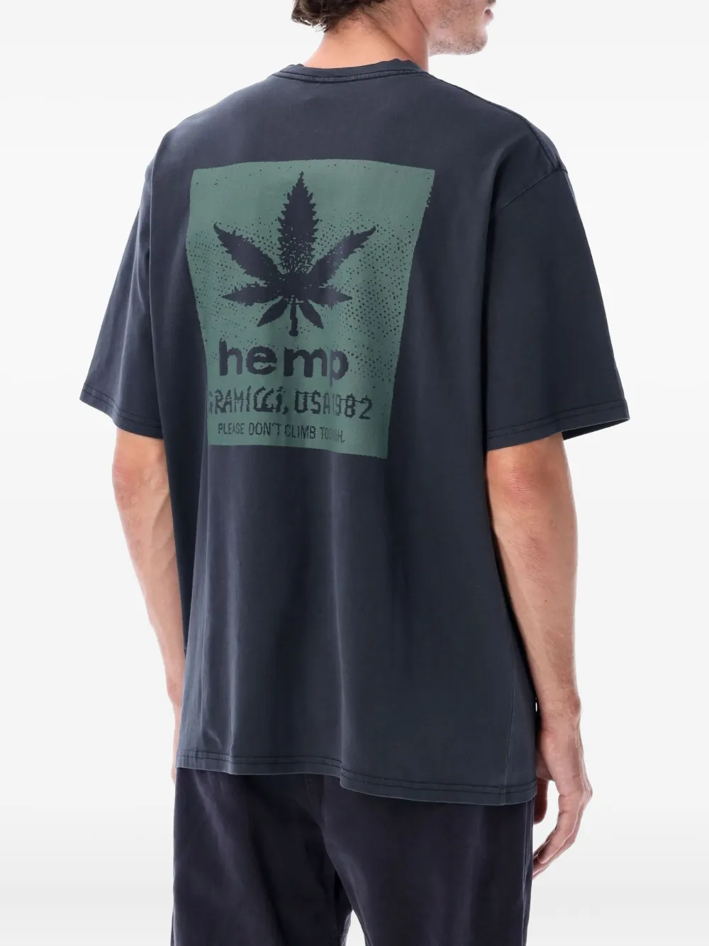 Gramicci graphic T-shirt - Blauw