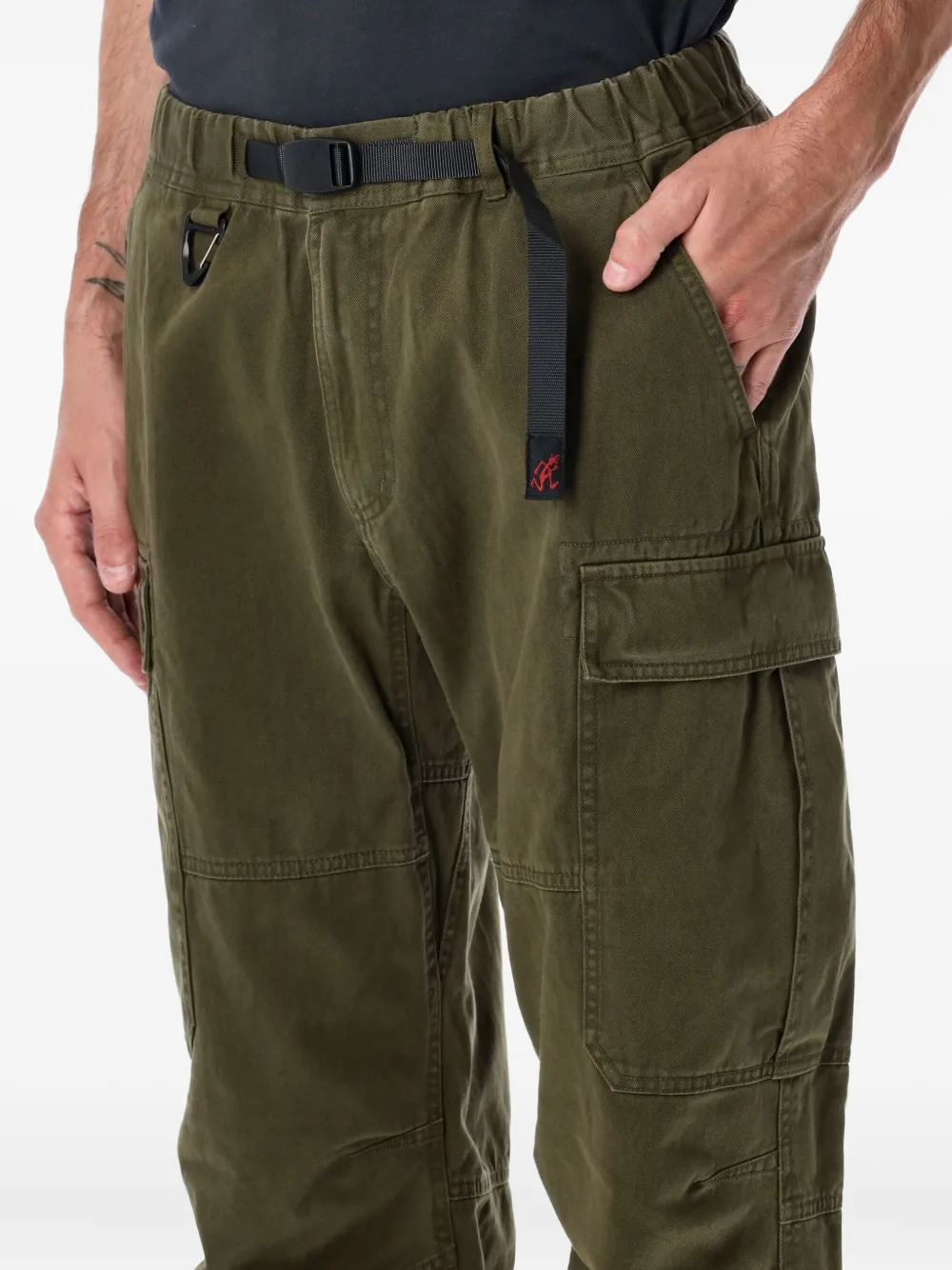 Gramicci Sierra Cargo Pants In Eco Cotton In Green