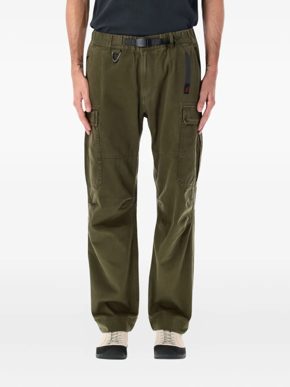 Gramicci Sierra Cargo Pants In Eco Cotton In Green