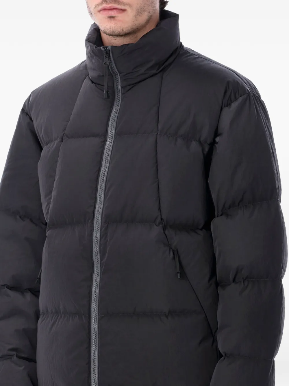  Goldwin Puffed Zip-up Jacket - Grey 