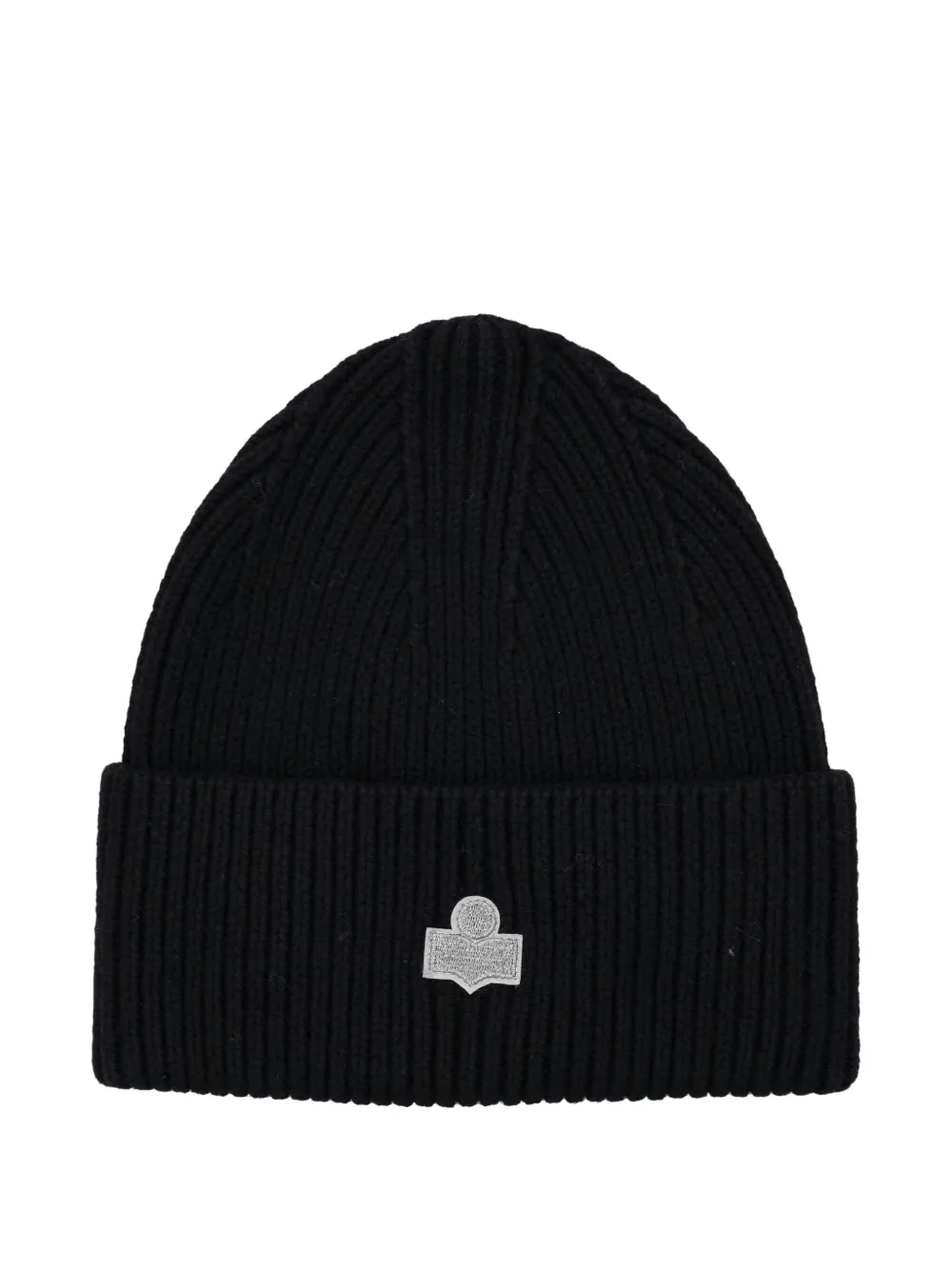 Isabel Marant Ribbed Beanie Hat In Black
