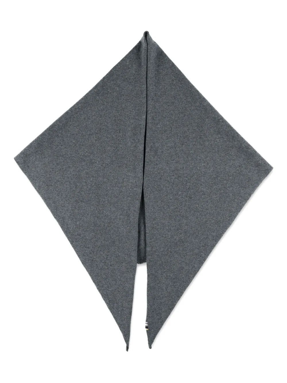 extreme cashmere stitch-detail scarf