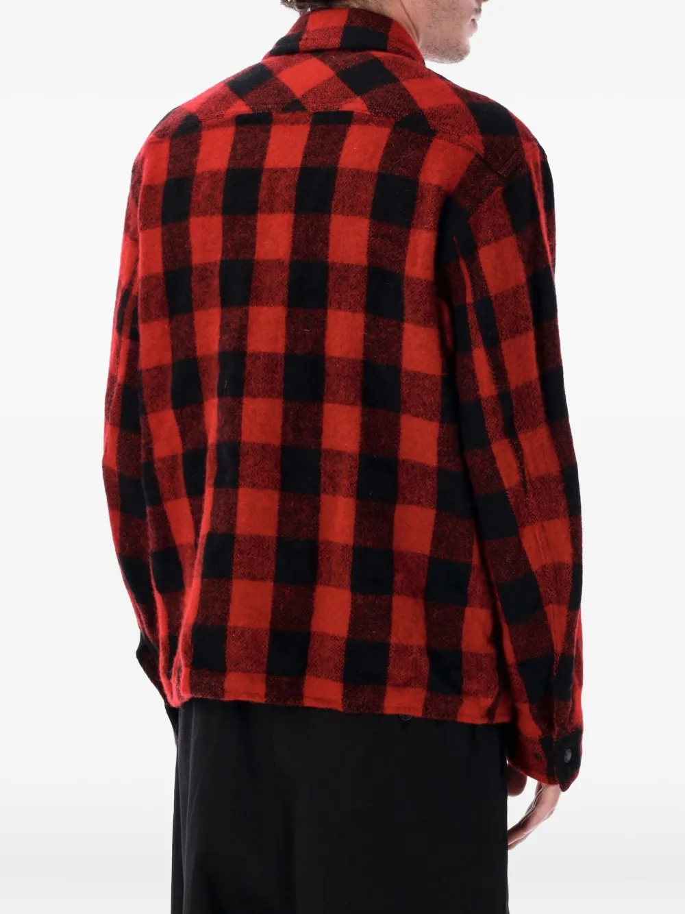Junya Watanabe MAN checked zip-up jacket | Shirt Jackets | Image 2