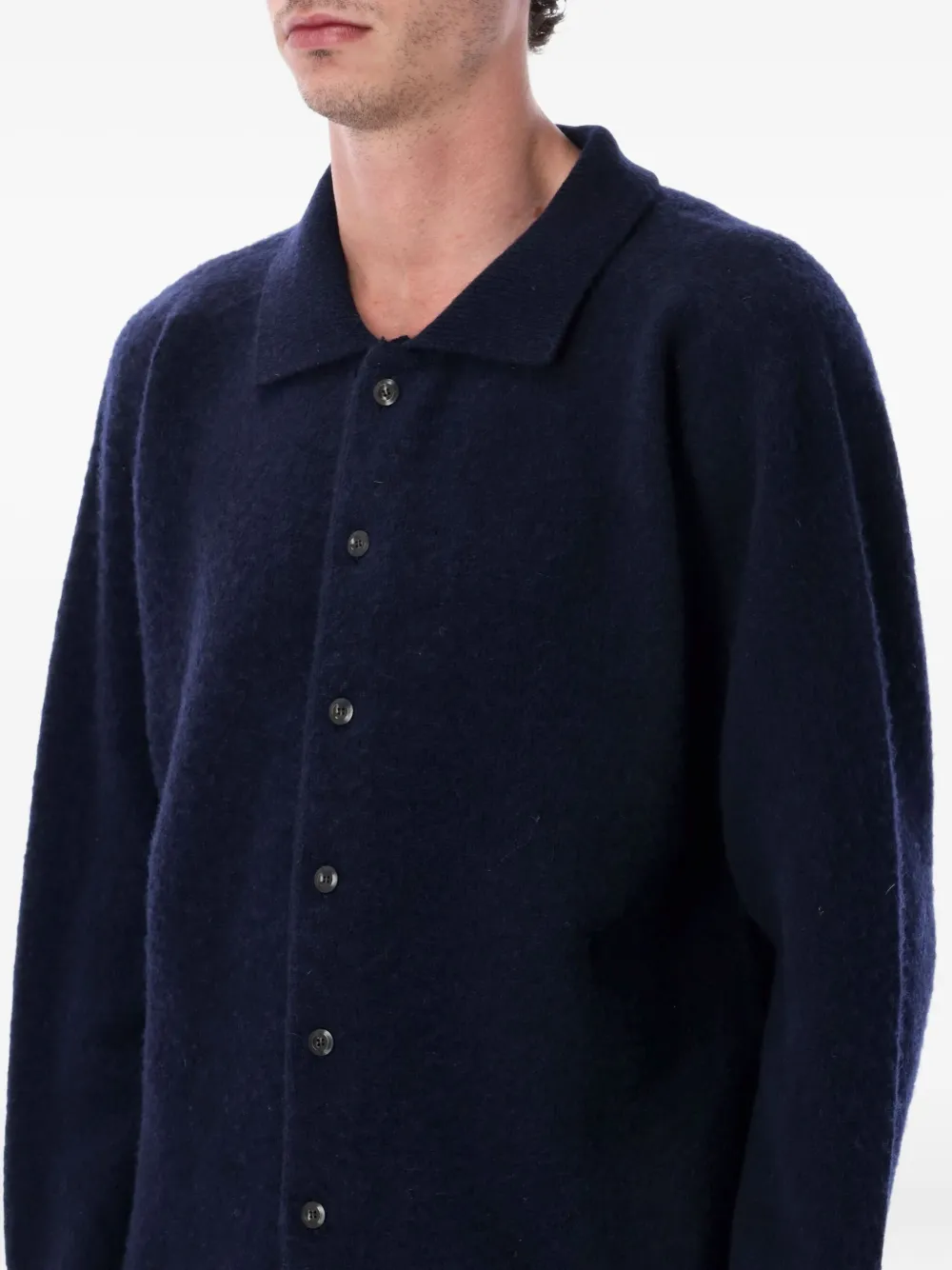 Howlin' Vest met lange mouwen en knopen Blauw