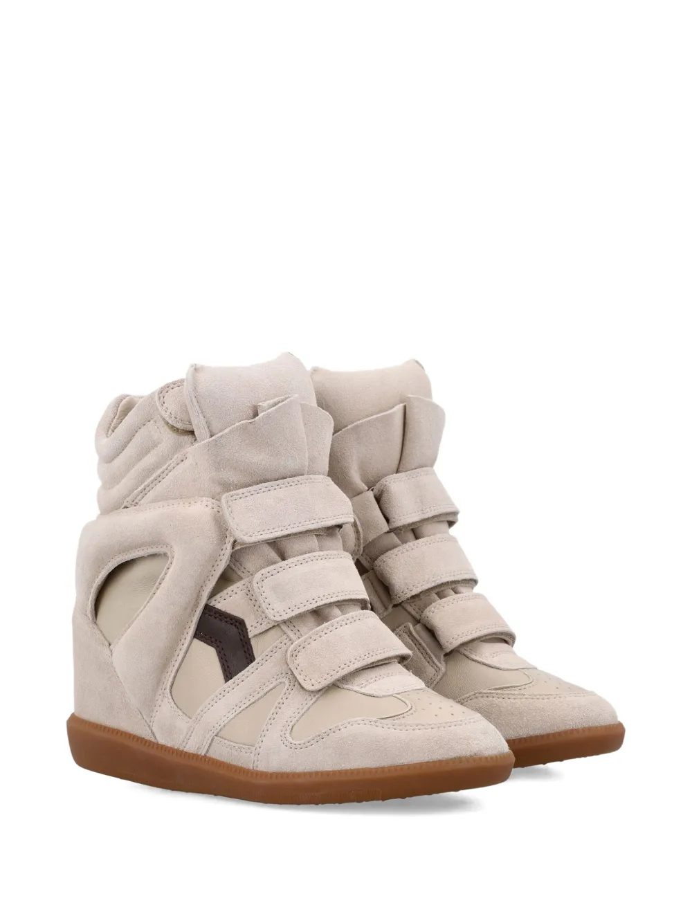 ISABEL MARANT Bekett cut-out strap sneakers | High-Tops | Image 2