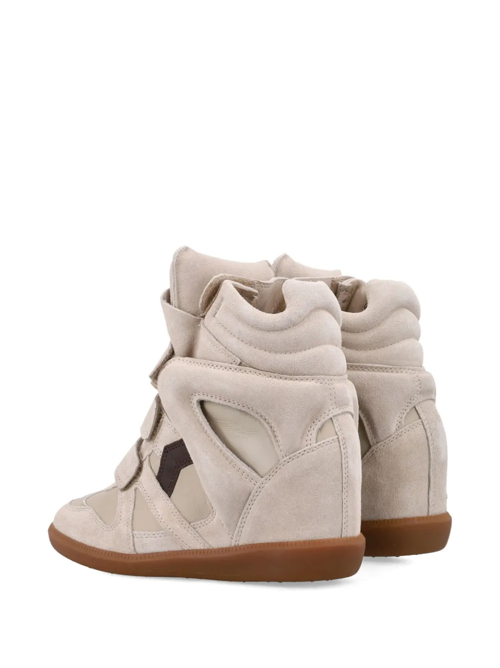 ISABEL MARANT Bekett sneakers met uitgesneden bandje Beige