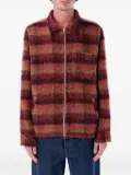 Huf Megablast plaid zip jacket - Red