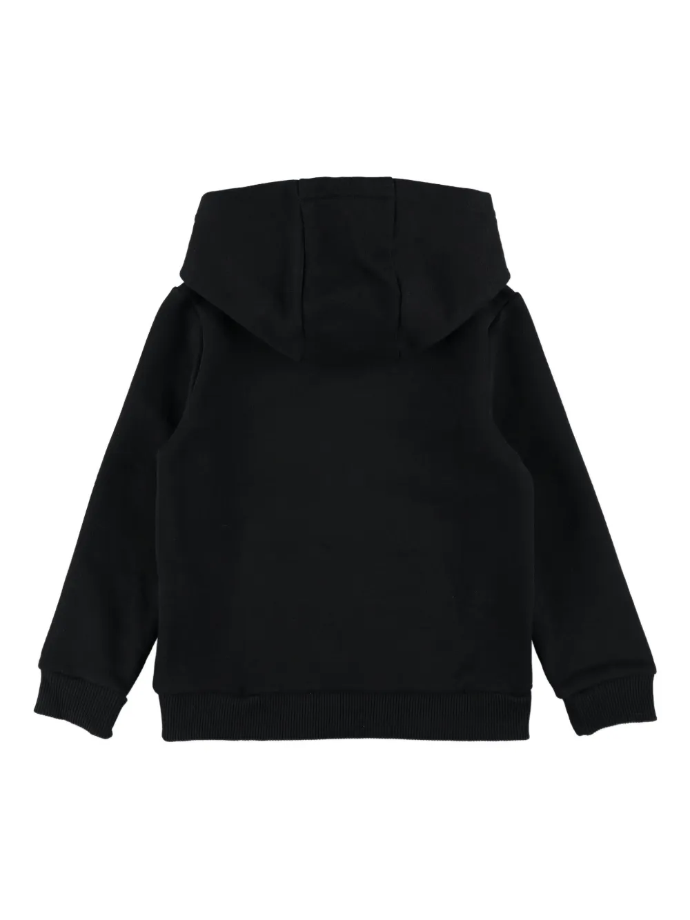 Lacoste Kids Hoodie met logo-applicatie Zwart