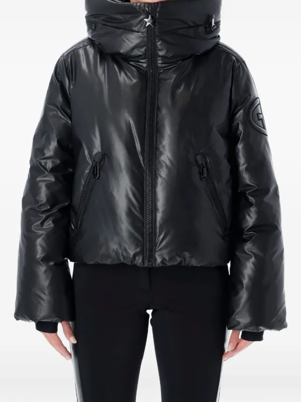 goldbergh 今期スキージャケット Goldbergh ジップ パデッドスキージャケット | ブラック | FARFETCH JP