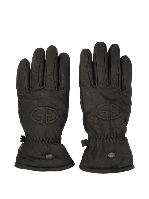 Goldbergh guantes con logo en relieve