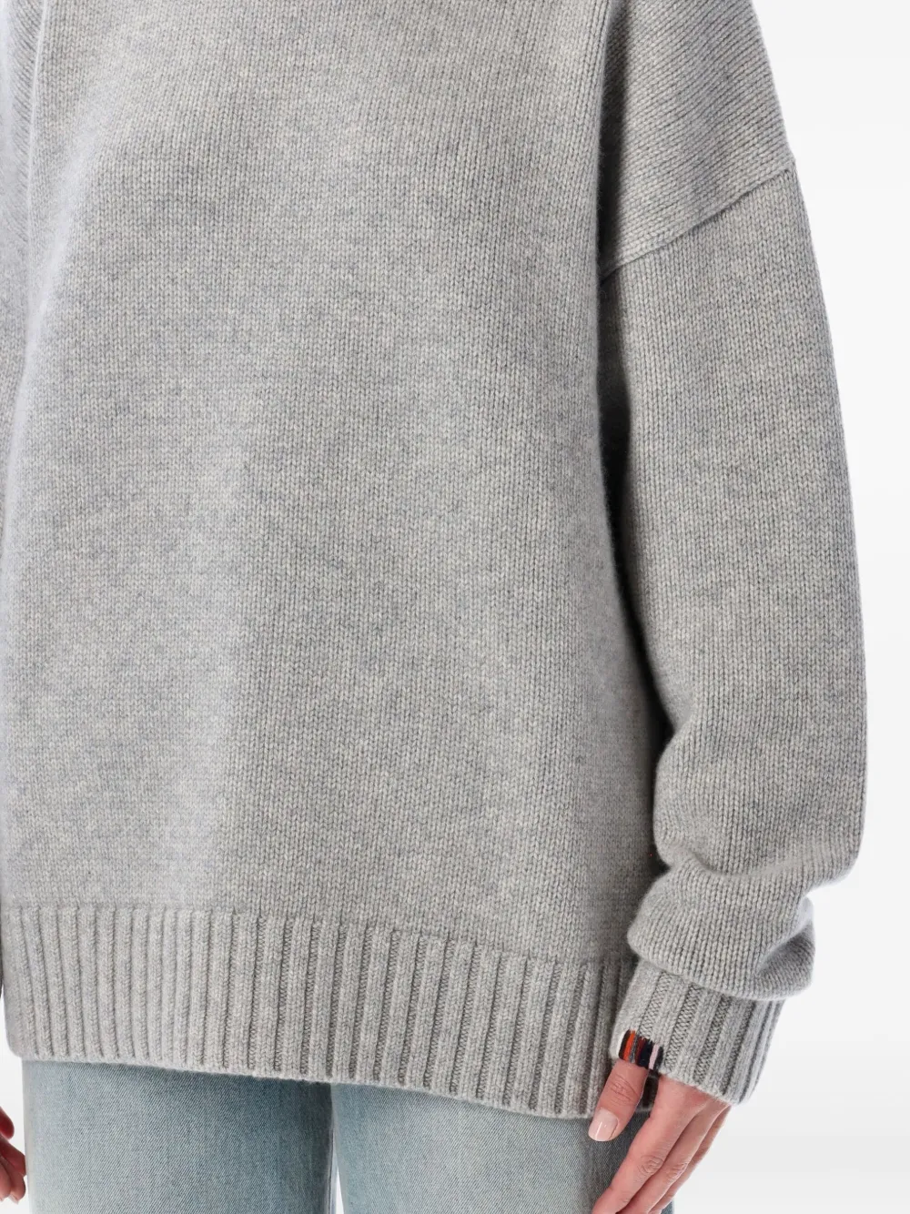 extreme cashmere Sweater met ronde hals Grijs