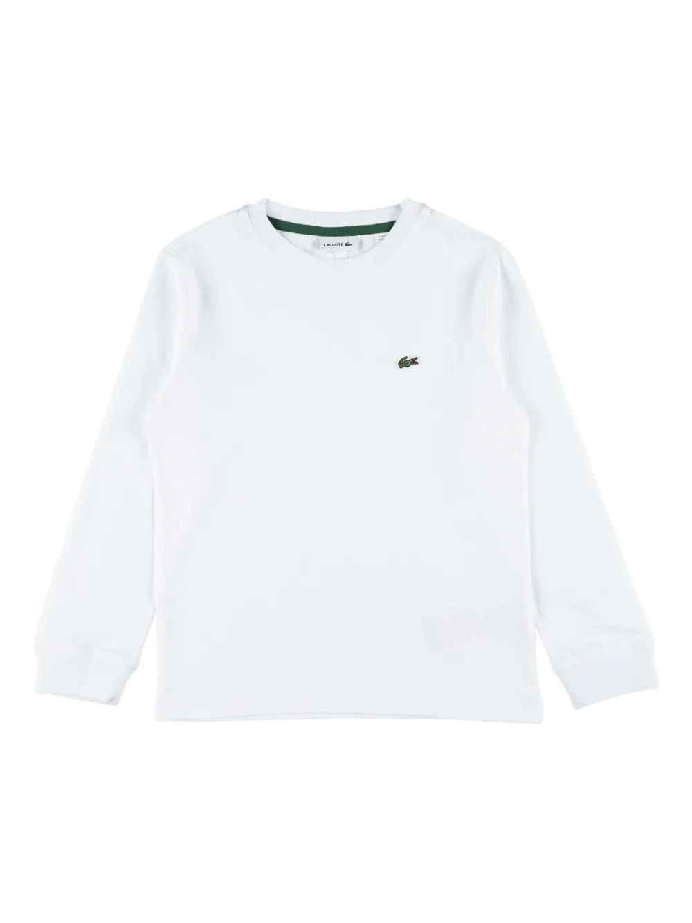 Lacoste Kids logo sweatshirt - Bianco