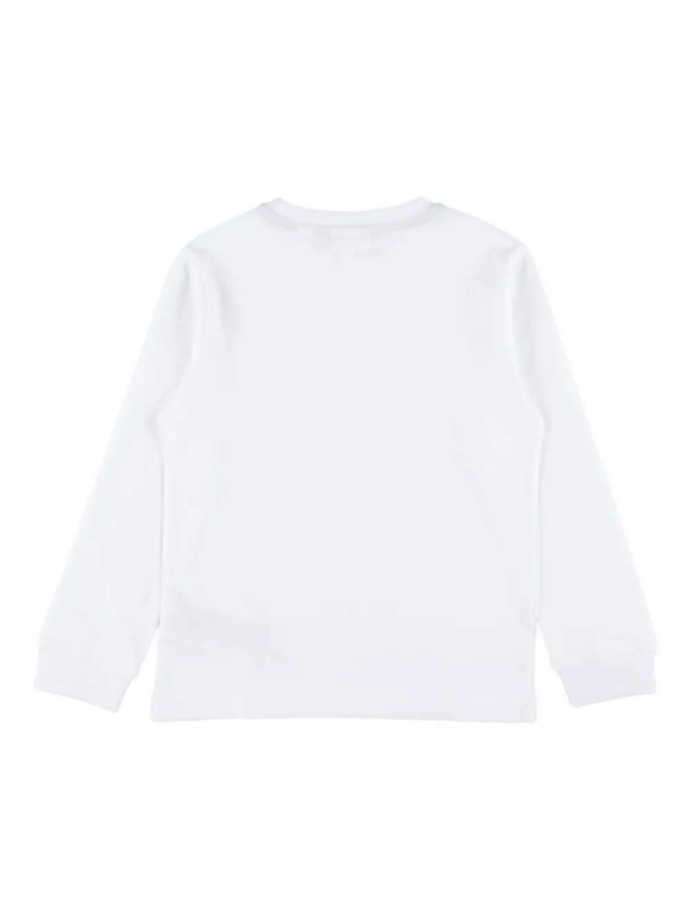Lacoste Kids Sweater met logo Wit
