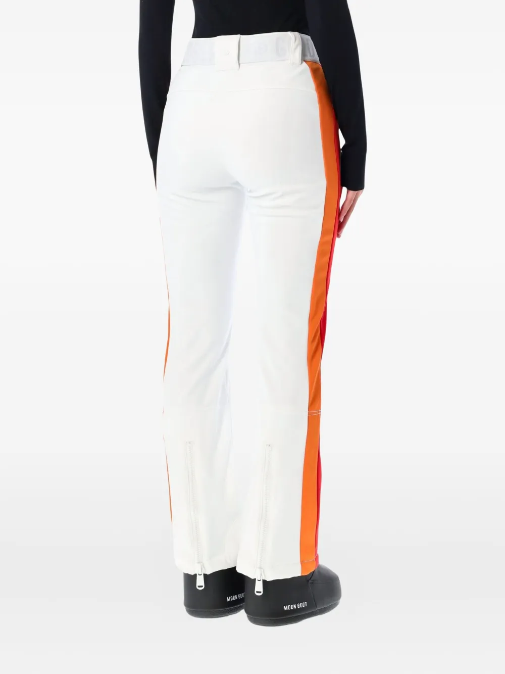 Goldbergh Roccia skibroek met zijstreep - Wit