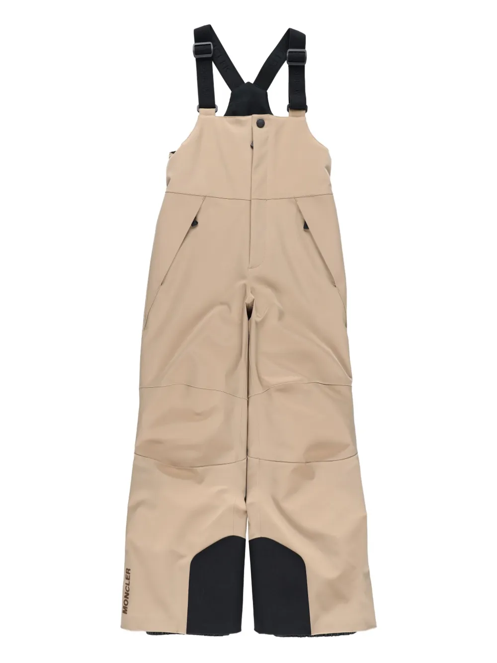 MONCLER GRENOBLE KIDS Tuinbroek met wijde pijpen Beige