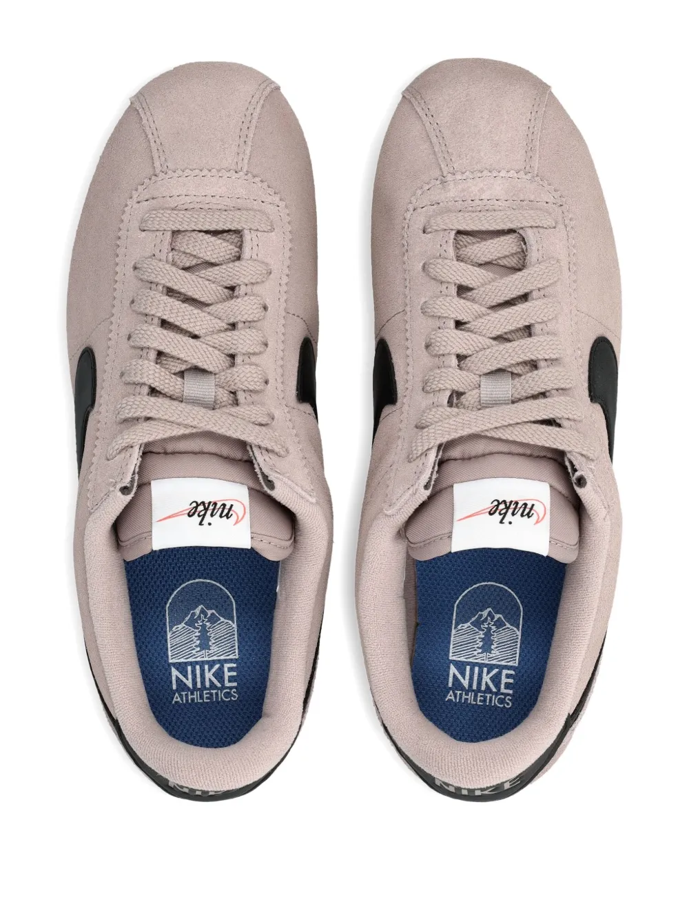Nike Cortez Suede Trainers In Neutral